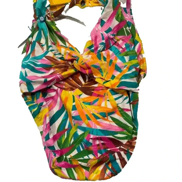 Bleu Rod Beattie Fantasy Island X-Back Mio One Piece Swimsuit Size 8 - Picture 7 of 10